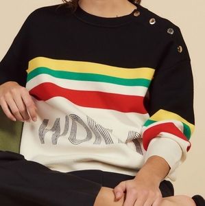 Sandro logo sweater 0-1